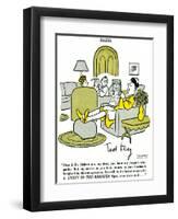 Hazel Cartoon-Ted Key-Framed Premium Giclee Print