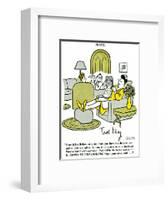 Hazel Cartoon-Ted Key-Framed Giclee Print