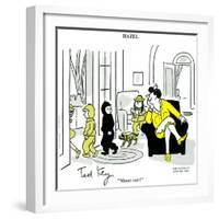 Hazel Cartoon-Ted Key-Framed Giclee Print