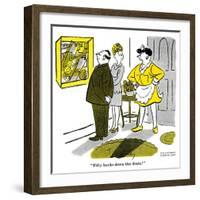 Hazel Cartoon-Ted Key-Framed Giclee Print