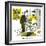 Hazel Cartoon-Ted Key-Framed Giclee Print