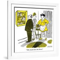 Hazel Cartoon-Ted Key-Framed Giclee Print