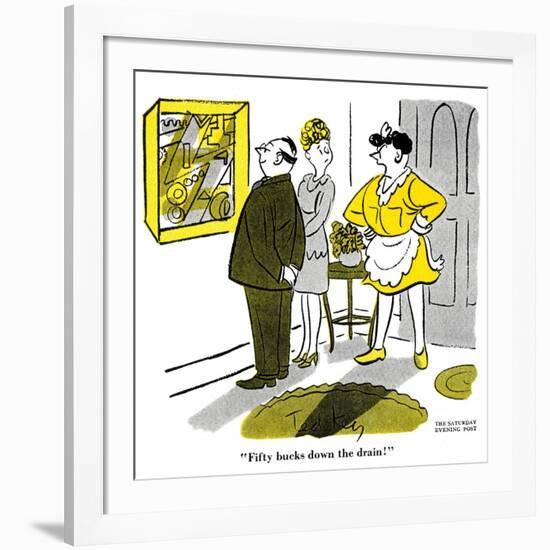 Hazel Cartoon-Ted Key-Framed Giclee Print