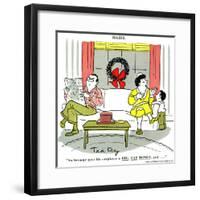 Hazel Cartoon-Ted Key-Framed Giclee Print