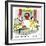 Hazel Cartoon-Ted Key-Framed Giclee Print