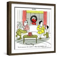 Hazel Cartoon-Ted Key-Framed Giclee Print