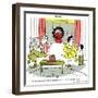 Hazel Cartoon-Ted Key-Framed Giclee Print