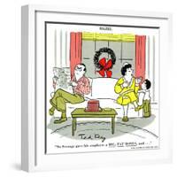 Hazel Cartoon-Ted Key-Framed Giclee Print