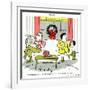 Hazel Cartoon-Ted Key-Framed Giclee Print