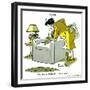 Hazel Cartoon-Ted Key-Framed Giclee Print