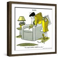 Hazel Cartoon-Ted Key-Framed Giclee Print