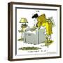 Hazel Cartoon-Ted Key-Framed Giclee Print