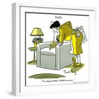 Hazel Cartoon-Ted Key-Framed Giclee Print