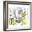 Hazel Cartoon-Ted Key-Framed Giclee Print