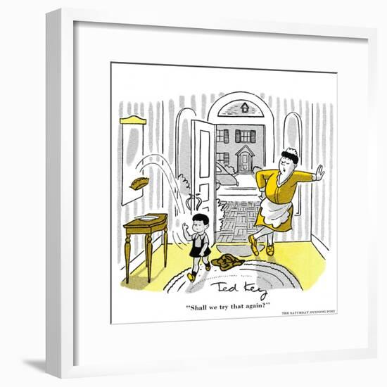 Hazel Cartoon-Ted Key-Framed Giclee Print