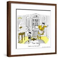 Hazel Cartoon-Ted Key-Framed Giclee Print