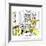 Hazel Cartoon-Ted Key-Framed Giclee Print