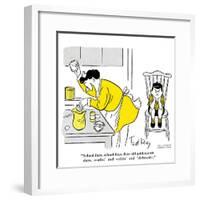 Hazel Cartoon-Ted Key-Framed Giclee Print