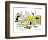 Hazel Cartoon-Ted Key-Framed Giclee Print