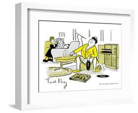 Hazel Cartoon-Ted Key-Framed Giclee Print