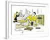 Hazel Cartoon-Ted Key-Framed Giclee Print