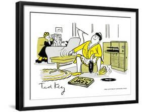 Hazel Cartoon-Ted Key-Framed Giclee Print