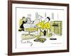 Hazel Cartoon-Ted Key-Framed Giclee Print