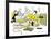 Hazel Cartoon-Ted Key-Framed Giclee Print