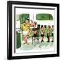 Hazel Cartoon-Ted Key-Framed Giclee Print