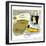 Hazel Cartoon-Ted Key-Framed Giclee Print