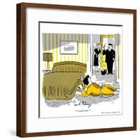 Hazel Cartoon-Ted Key-Framed Giclee Print