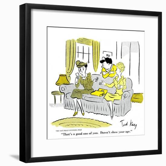 Hazel Cartoon-Ted Key-Framed Giclee Print