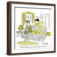 Hazel Cartoon-Ted Key-Framed Giclee Print