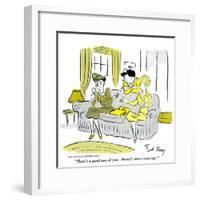 Hazel Cartoon-Ted Key-Framed Giclee Print