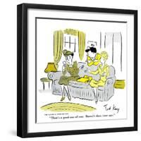 Hazel Cartoon-Ted Key-Framed Giclee Print