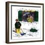 Hazel Cartoon-Ted Key-Framed Giclee Print