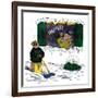 Hazel Cartoon-Ted Key-Framed Giclee Print