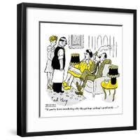 Hazel Cartoon-Ted Key-Framed Giclee Print