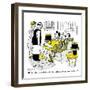 Hazel Cartoon-Ted Key-Framed Giclee Print