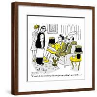 Hazel Cartoon-Ted Key-Framed Giclee Print