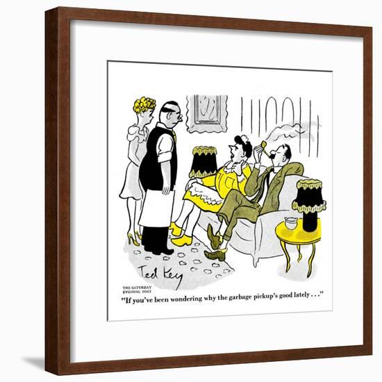 Hazel Cartoon-Ted Key-Framed Giclee Print