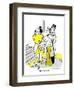 Hazel Cartoon-Ted Key-Framed Giclee Print