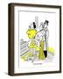 Hazel Cartoon-Ted Key-Framed Giclee Print