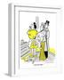 Hazel Cartoon-Ted Key-Framed Giclee Print