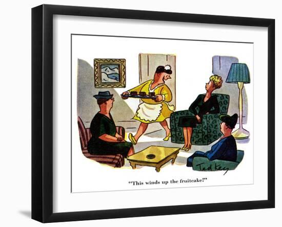 Hazel Cartoon-Ted Key-Framed Giclee Print