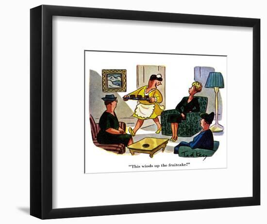 Hazel Cartoon-Ted Key-Framed Giclee Print