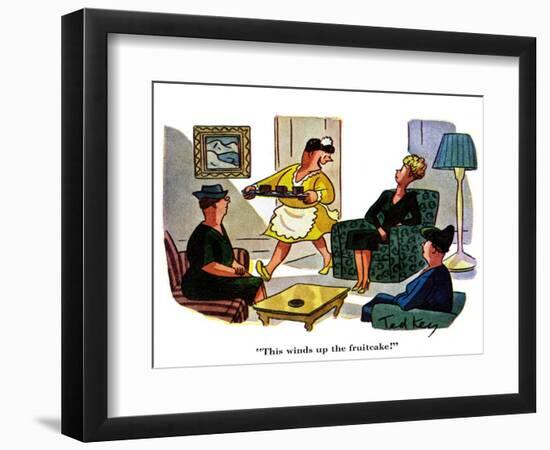 Hazel Cartoon-Ted Key-Framed Giclee Print