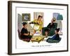 Hazel Cartoon-Ted Key-Framed Giclee Print