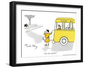 Hazel Cartoon-Ted Key-Framed Giclee Print