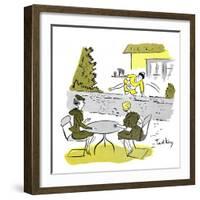 Hazel Cartoon-Ted Key-Framed Giclee Print